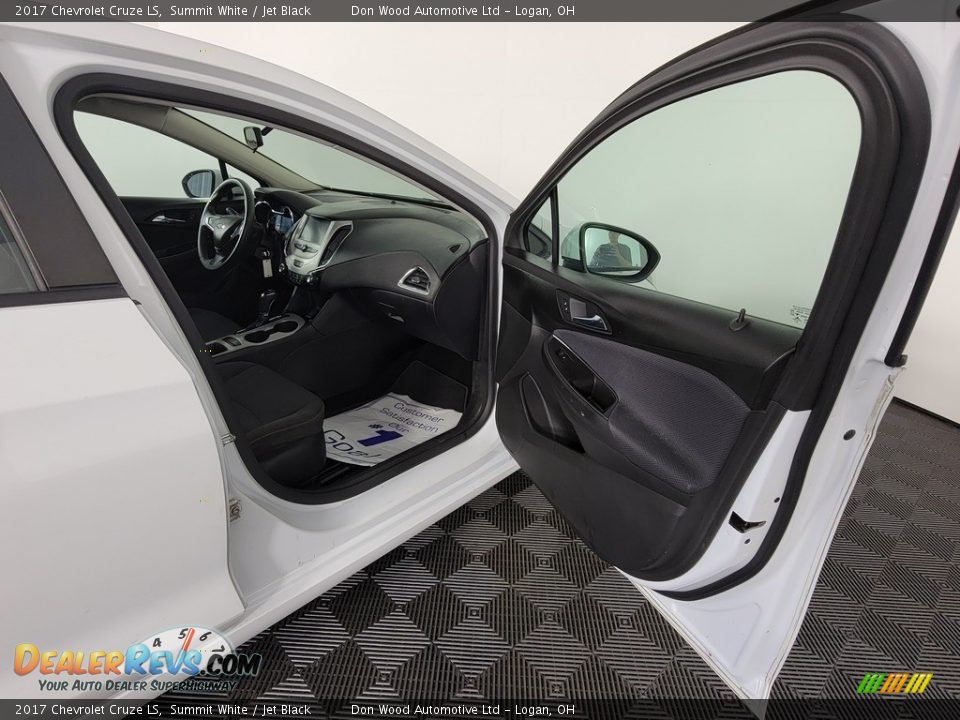 2017 Chevrolet Cruze LS Summit White / Jet Black Photo #22