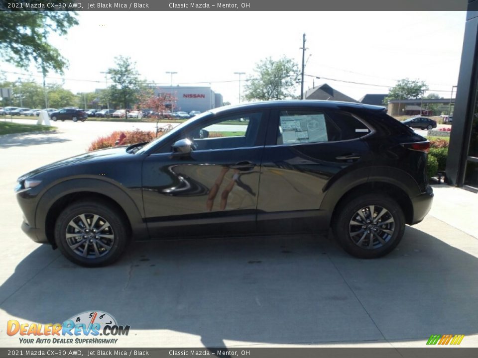 2021 Mazda CX-30 AWD Jet Black Mica / Black Photo #6