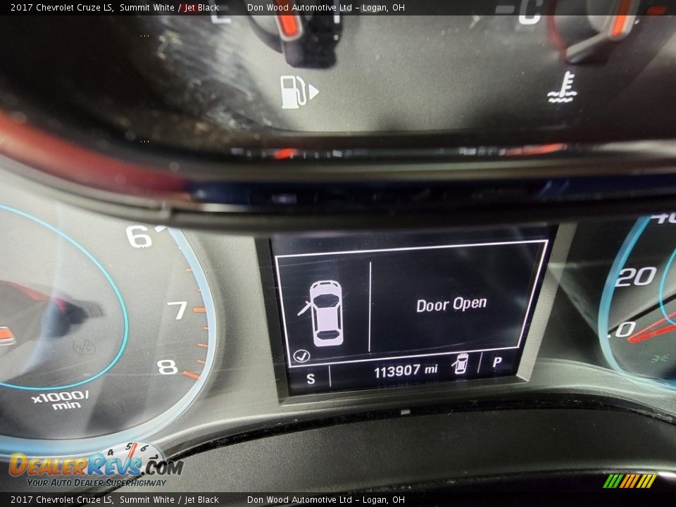 2017 Chevrolet Cruze LS Summit White / Jet Black Photo #26