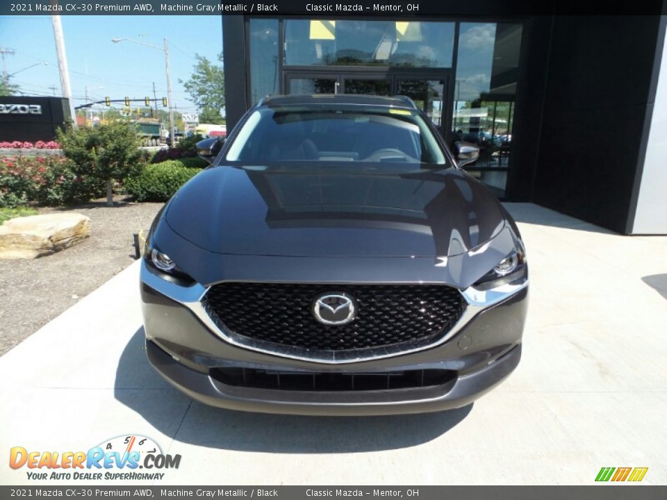 2021 Mazda CX-30 Premium AWD Machine Gray Metallic / Black Photo #2