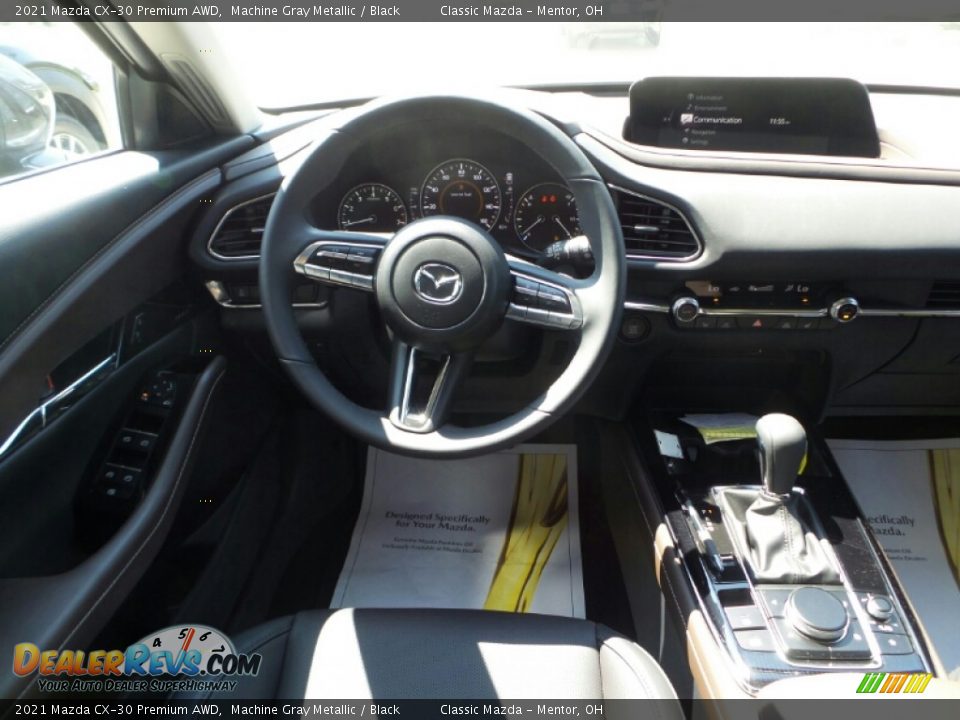 2021 Mazda CX-30 Premium AWD Machine Gray Metallic / Black Photo #4