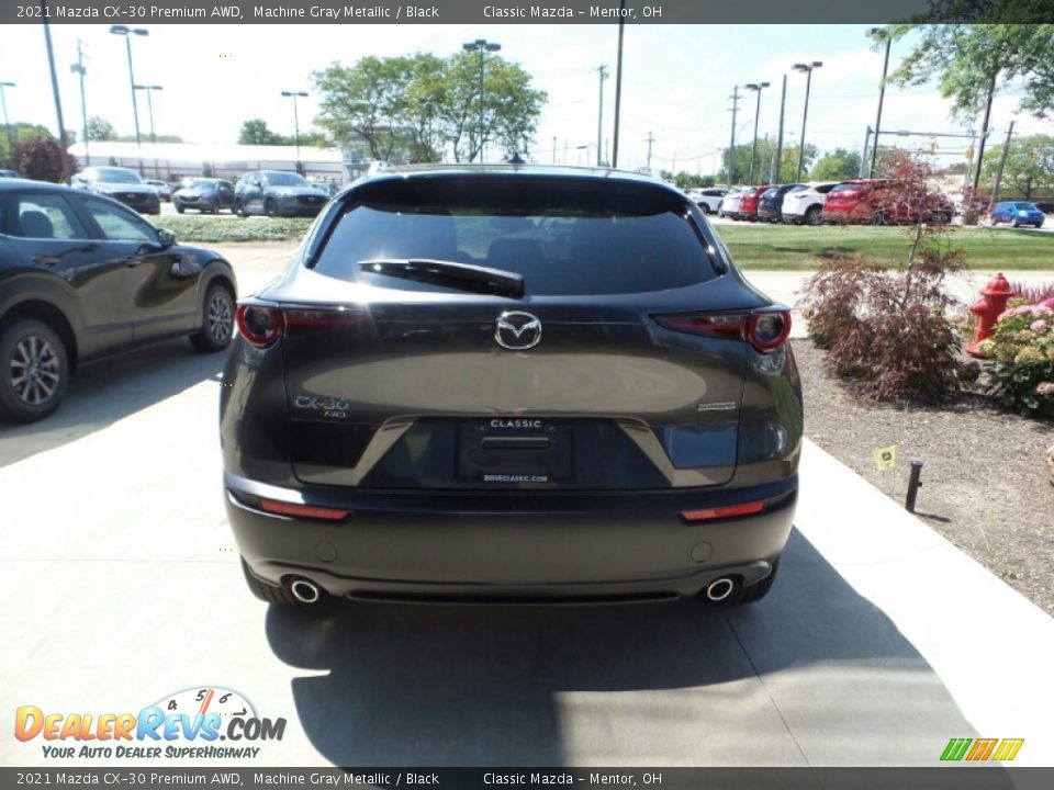 2021 Mazda CX-30 Premium AWD Machine Gray Metallic / Black Photo #5