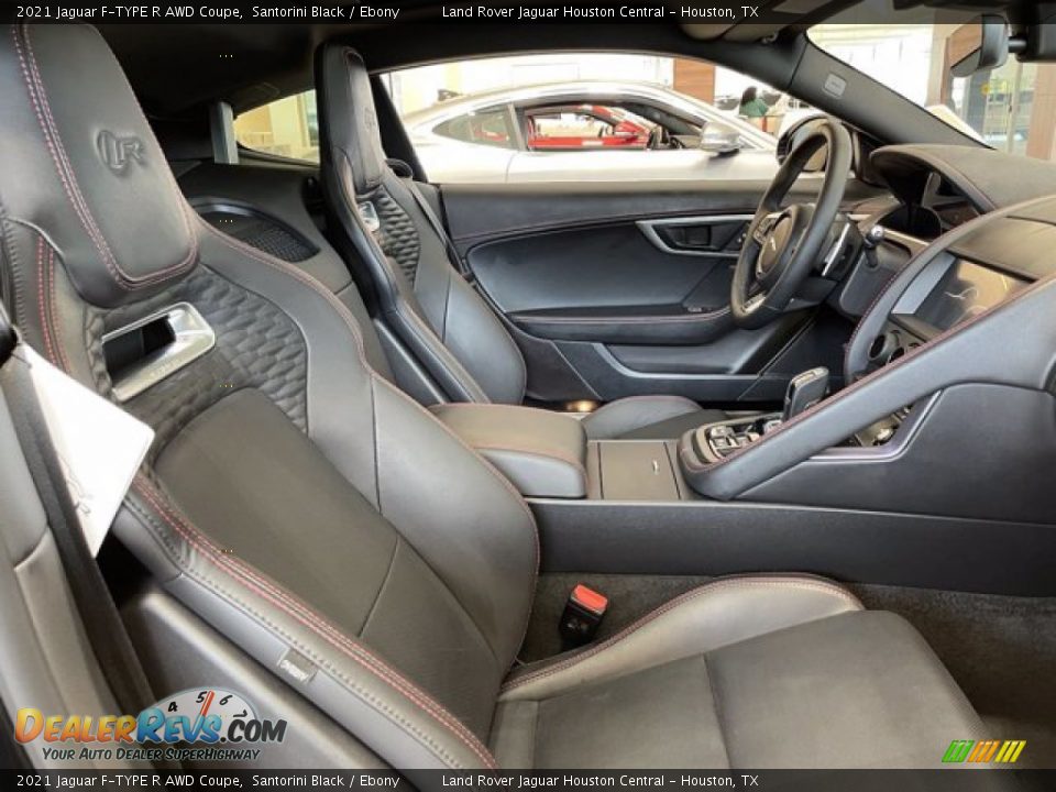 Front Seat of 2021 Jaguar F-TYPE R AWD Coupe Photo #3