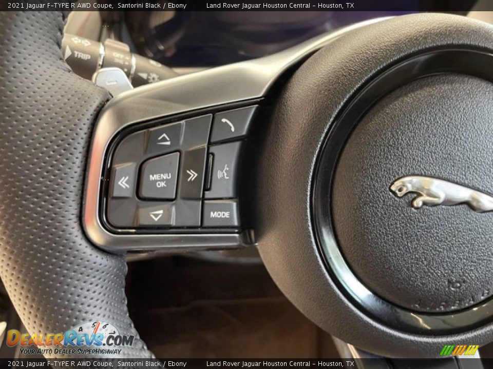 2021 Jaguar F-TYPE R AWD Coupe Steering Wheel Photo #15