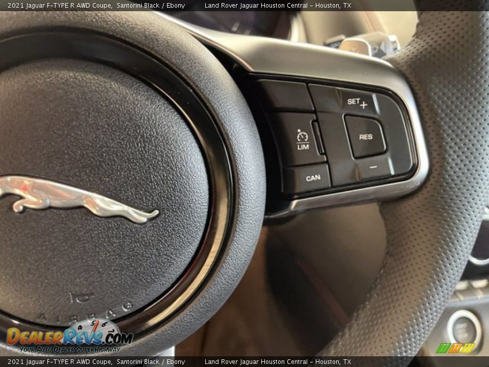 2021 Jaguar F-TYPE R AWD Coupe Steering Wheel Photo #16
