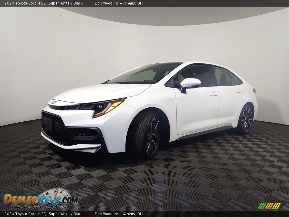 2020 Toyota Corolla SE Super White / Black Photo #9
