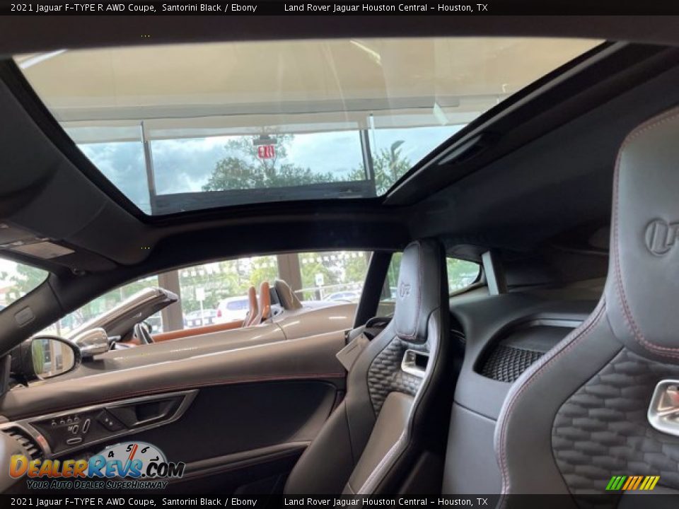 Sunroof of 2021 Jaguar F-TYPE R AWD Coupe Photo #21