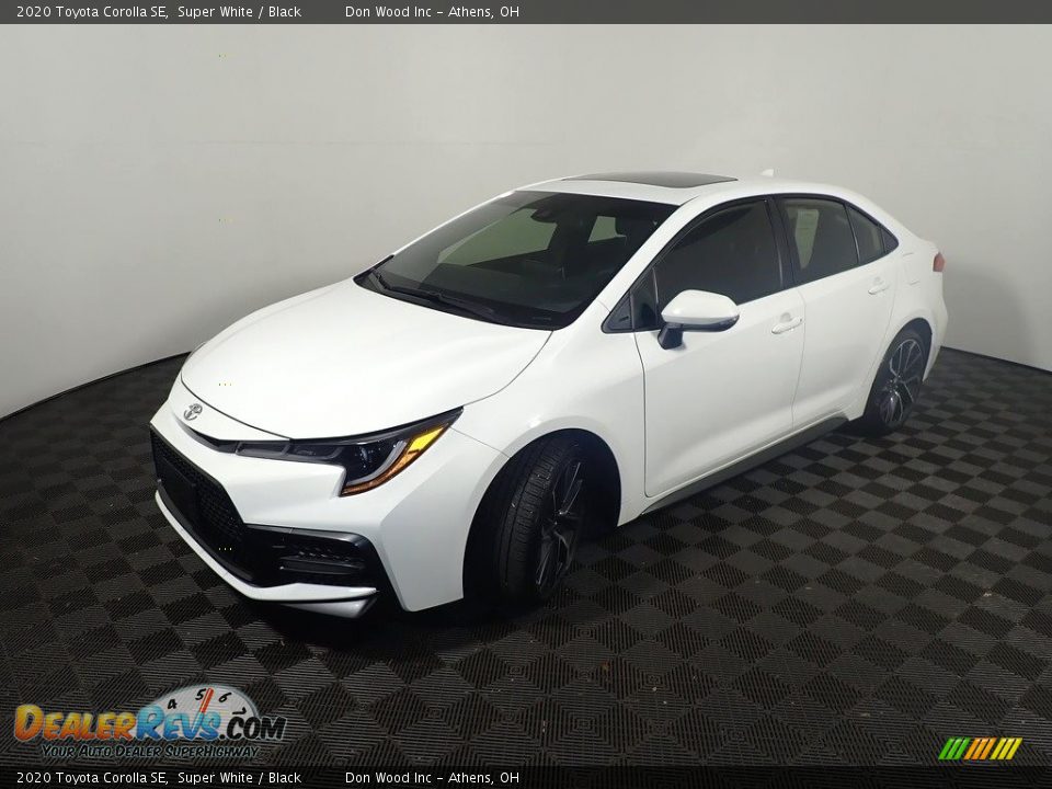 2020 Toyota Corolla SE Super White / Black Photo #10