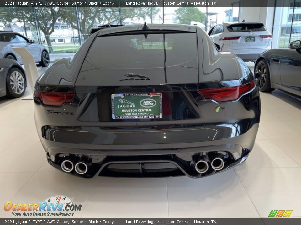 2021 Jaguar F-TYPE R AWD Coupe Santorini Black / Ebony Photo #26