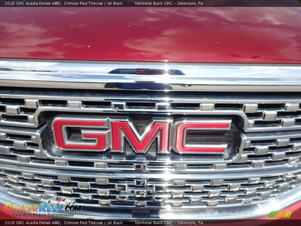 2018 GMC Acadia Denali AWD Crimson Red Tintcoat / Jet Black Photo #2