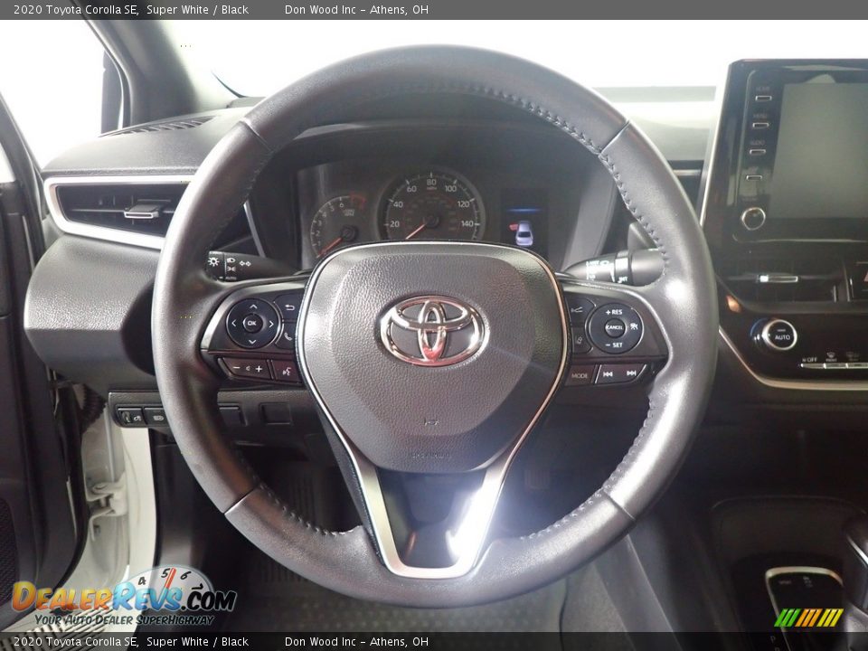 2020 Toyota Corolla SE Super White / Black Photo #28