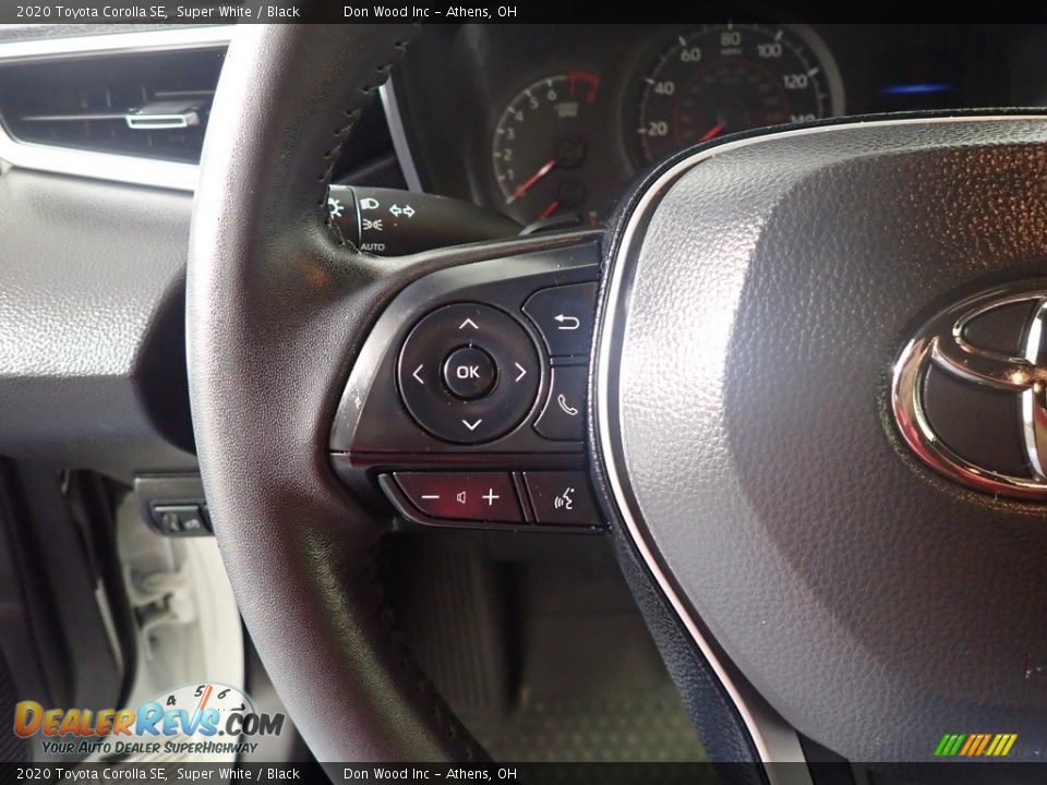2020 Toyota Corolla SE Super White / Black Photo #30
