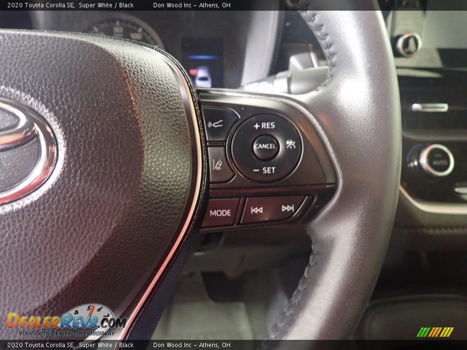 2020 Toyota Corolla SE Super White / Black Photo #31