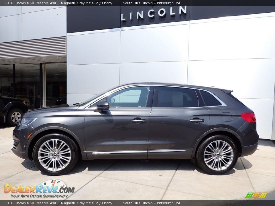 2018 Lincoln MKX Reserve AWD Magnetic Gray Metallic / Ebony Photo #2