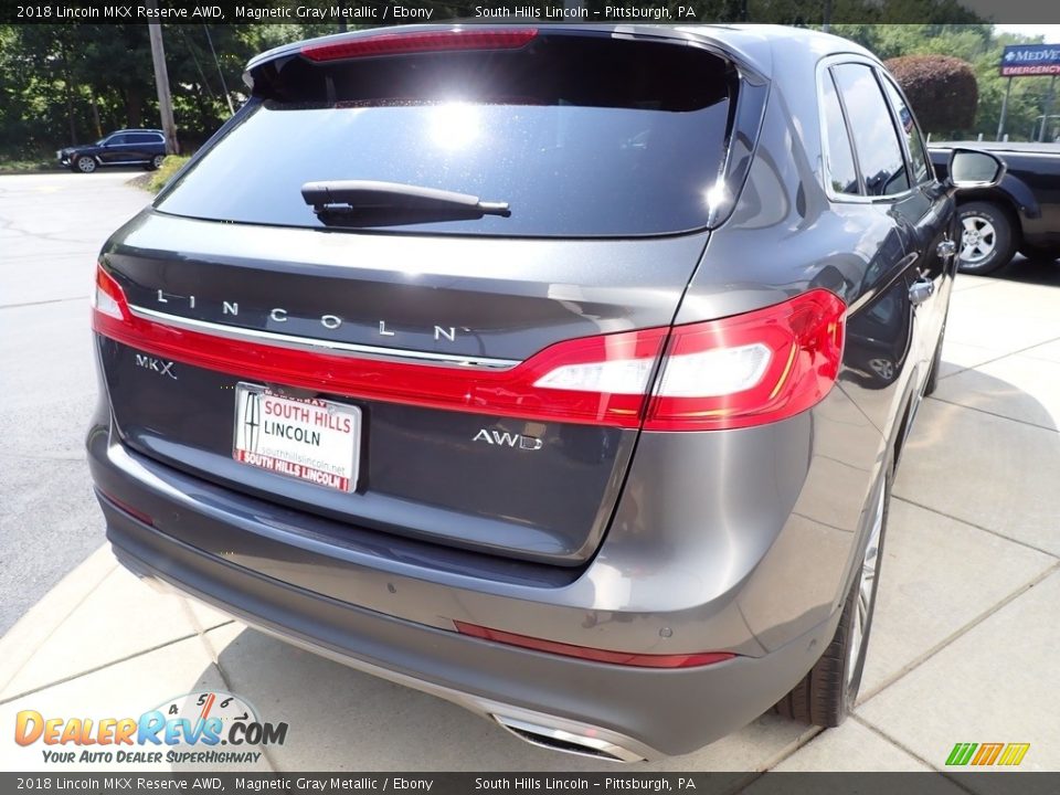 2018 Lincoln MKX Reserve AWD Magnetic Gray Metallic / Ebony Photo #6