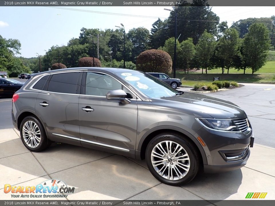 2018 Lincoln MKX Reserve AWD Magnetic Gray Metallic / Ebony Photo #7