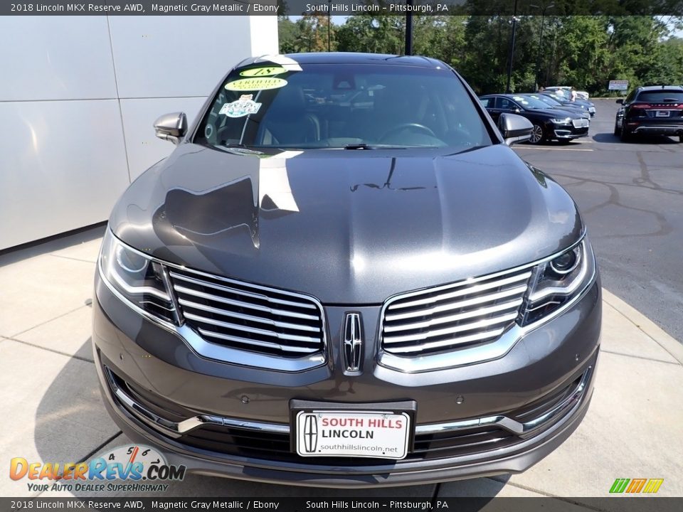2018 Lincoln MKX Reserve AWD Magnetic Gray Metallic / Ebony Photo #9