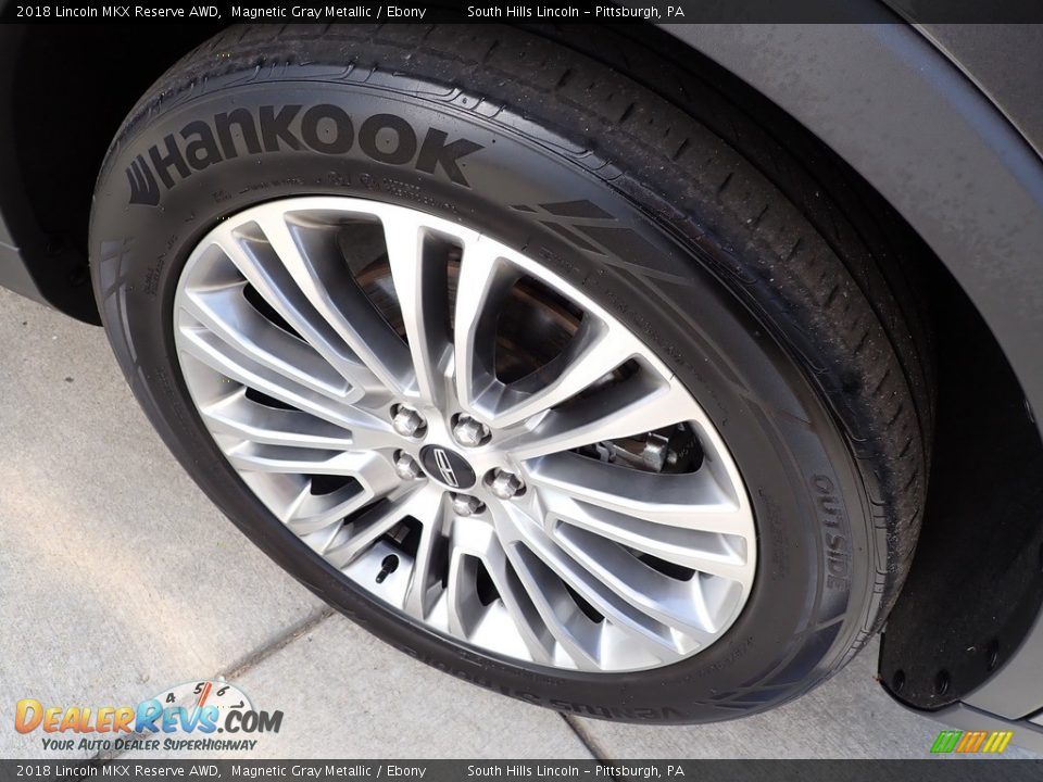 2018 Lincoln MKX Reserve AWD Magnetic Gray Metallic / Ebony Photo #10