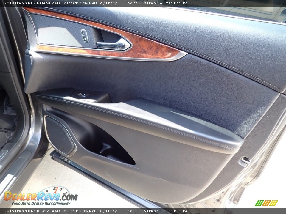 2018 Lincoln MKX Reserve AWD Magnetic Gray Metallic / Ebony Photo #13