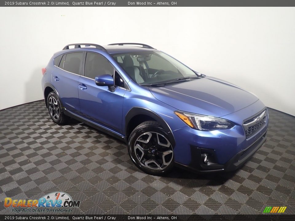 2019 Subaru Crosstrek 2.0i Limited Quartz Blue Pearl / Gray Photo #6