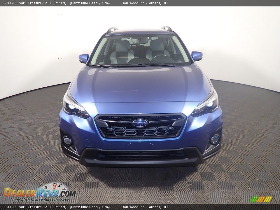 2019 Subaru Crosstrek 2.0i Limited Quartz Blue Pearl / Gray Photo #8