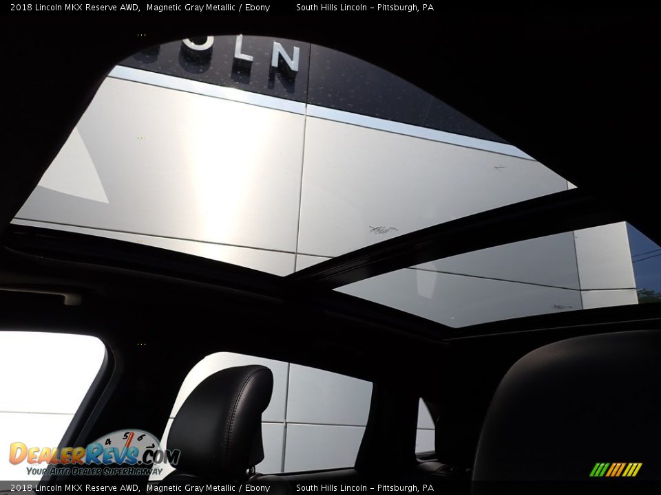 2018 Lincoln MKX Reserve AWD Magnetic Gray Metallic / Ebony Photo #20
