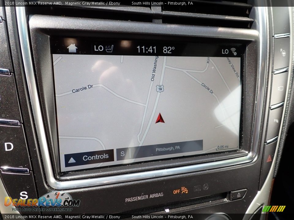 2018 Lincoln MKX Reserve AWD Magnetic Gray Metallic / Ebony Photo #21