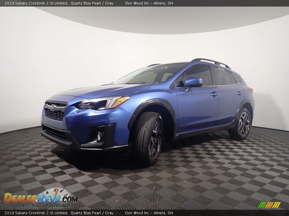 2019 Subaru Crosstrek 2.0i Limited Quartz Blue Pearl / Gray Photo #11