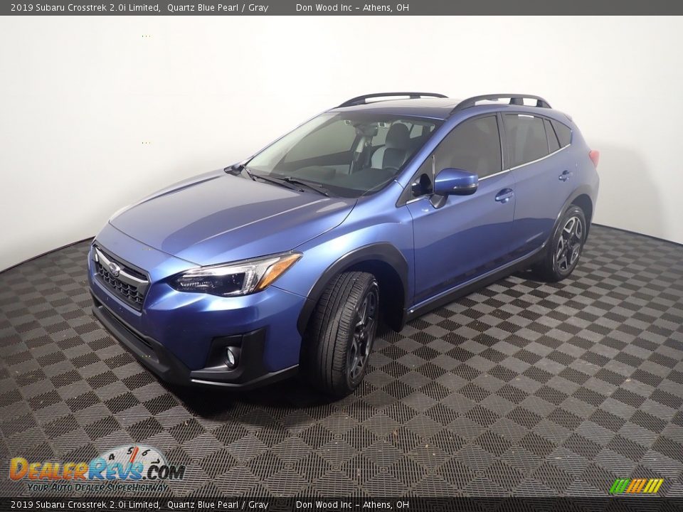 2019 Subaru Crosstrek 2.0i Limited Quartz Blue Pearl / Gray Photo #12