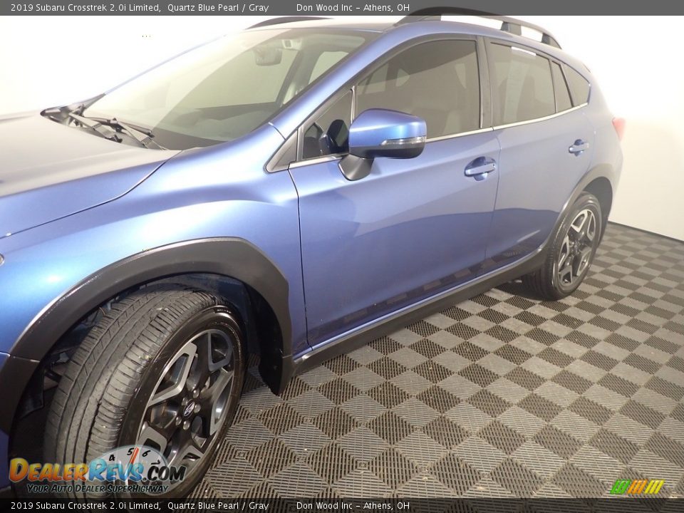 2019 Subaru Crosstrek 2.0i Limited Quartz Blue Pearl / Gray Photo #13