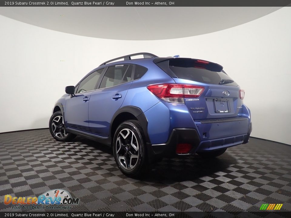 2019 Subaru Crosstrek 2.0i Limited Quartz Blue Pearl / Gray Photo #14