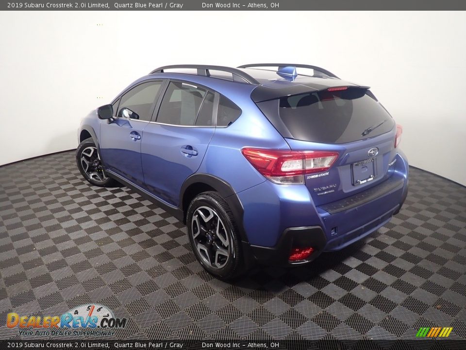 2019 Subaru Crosstrek 2.0i Limited Quartz Blue Pearl / Gray Photo #15