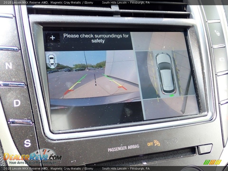 2018 Lincoln MKX Reserve AWD Magnetic Gray Metallic / Ebony Photo #25