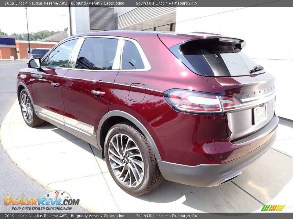 2019 Lincoln Nautilus Reserve AWD Burgundy Velvet / Cappuccino Photo #3