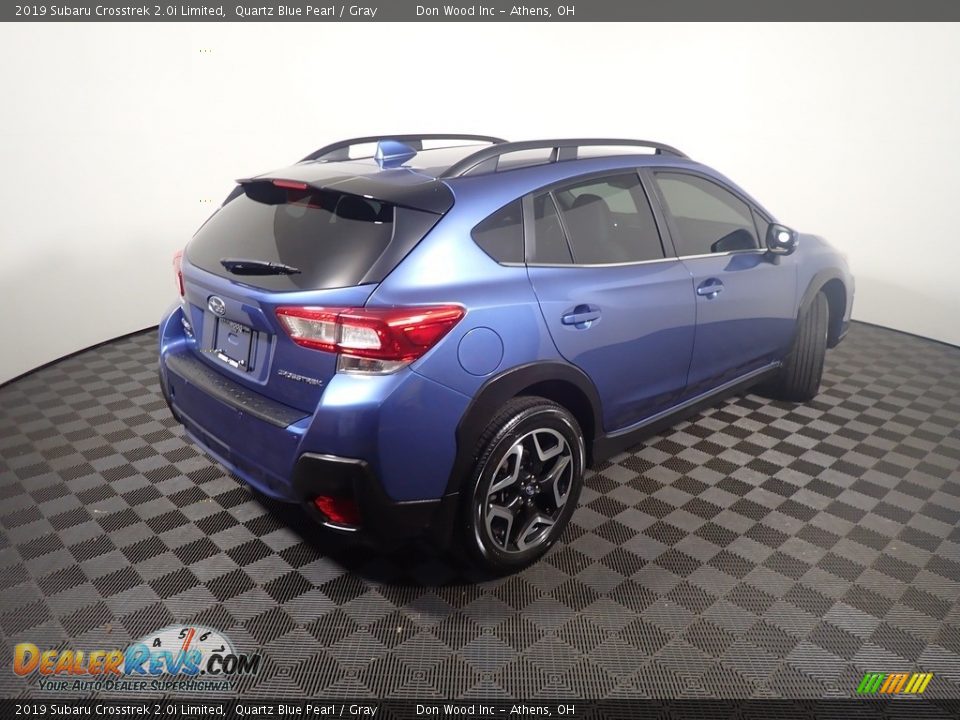 2019 Subaru Crosstrek 2.0i Limited Quartz Blue Pearl / Gray Photo #20