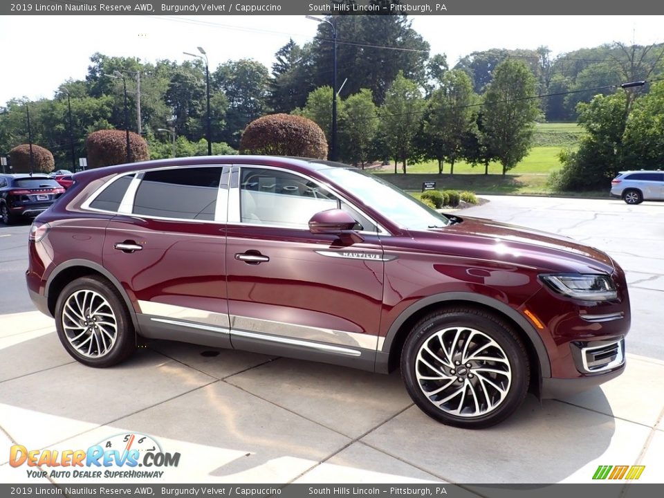 Burgundy Velvet 2019 Lincoln Nautilus Reserve AWD Photo #7