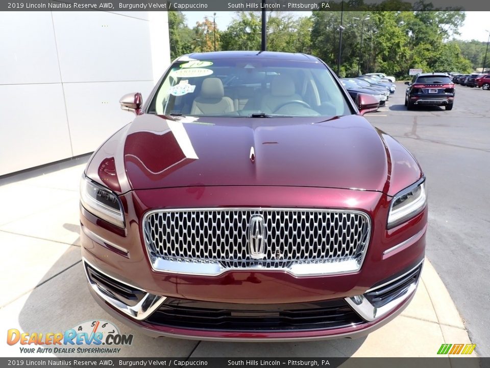 2019 Lincoln Nautilus Reserve AWD Burgundy Velvet / Cappuccino Photo #9