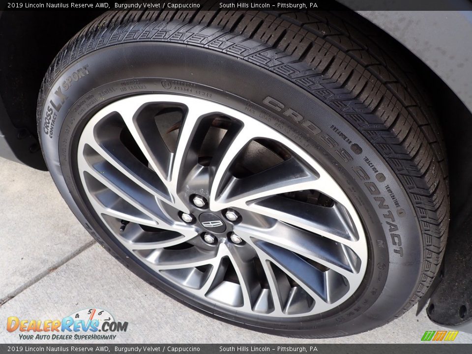 2019 Lincoln Nautilus Reserve AWD Wheel Photo #10