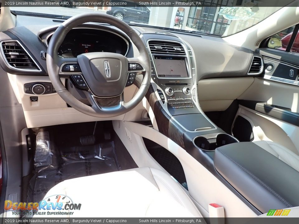 2019 Lincoln Nautilus Reserve AWD Burgundy Velvet / Cappuccino Photo #17