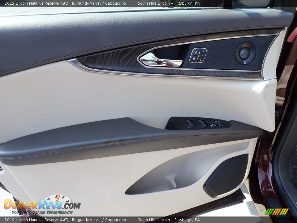 2019 Lincoln Nautilus Reserve AWD Burgundy Velvet / Cappuccino Photo #18