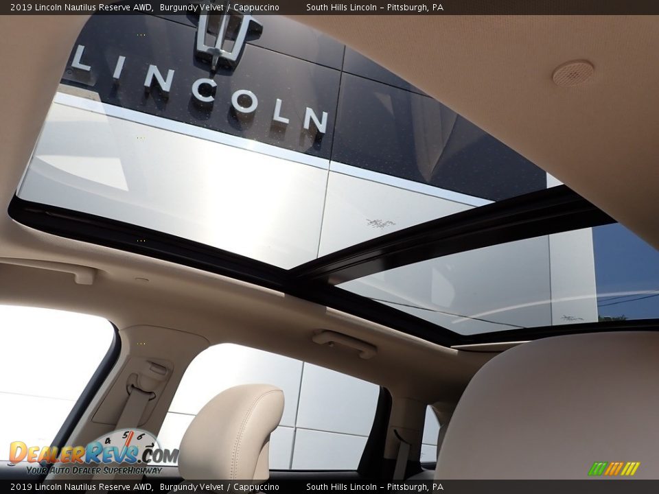 2019 Lincoln Nautilus Reserve AWD Burgundy Velvet / Cappuccino Photo #20