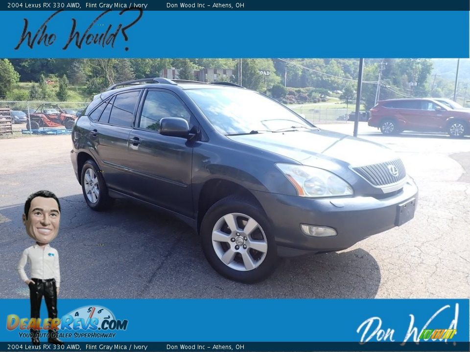 2004 Lexus RX 330 AWD Flint Gray Mica / Ivory Photo #1