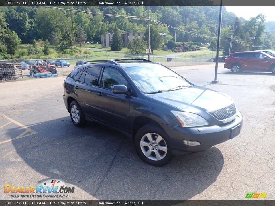 2004 Lexus RX 330 AWD Flint Gray Mica / Ivory Photo #3