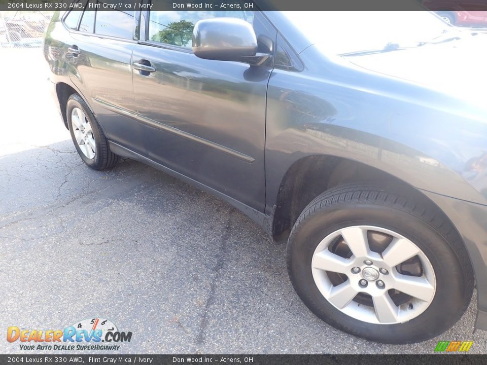 2004 Lexus RX 330 AWD Flint Gray Mica / Ivory Photo #4