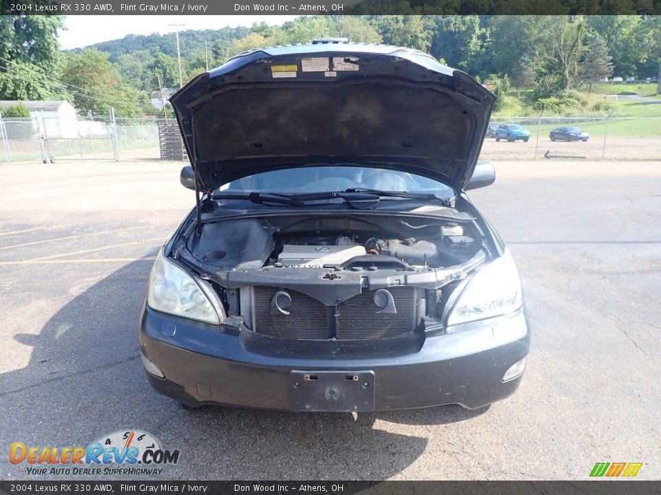 2004 Lexus RX 330 AWD Flint Gray Mica / Ivory Photo #6