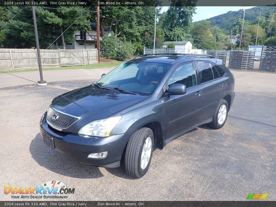 2004 Lexus RX 330 AWD Flint Gray Mica / Ivory Photo #8