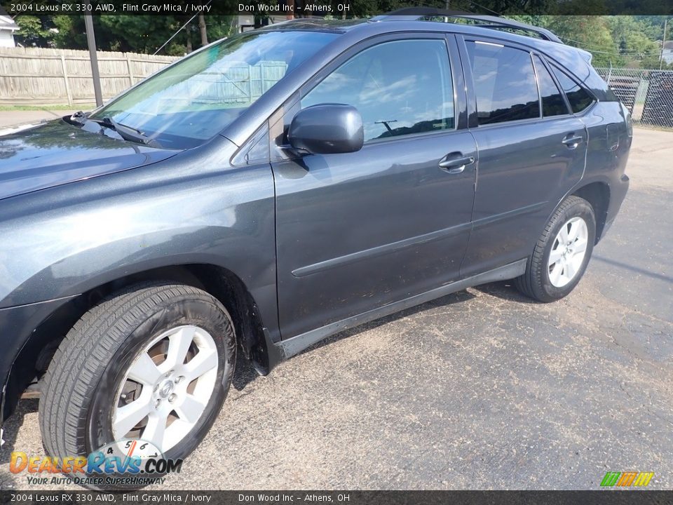 2004 Lexus RX 330 AWD Flint Gray Mica / Ivory Photo #9