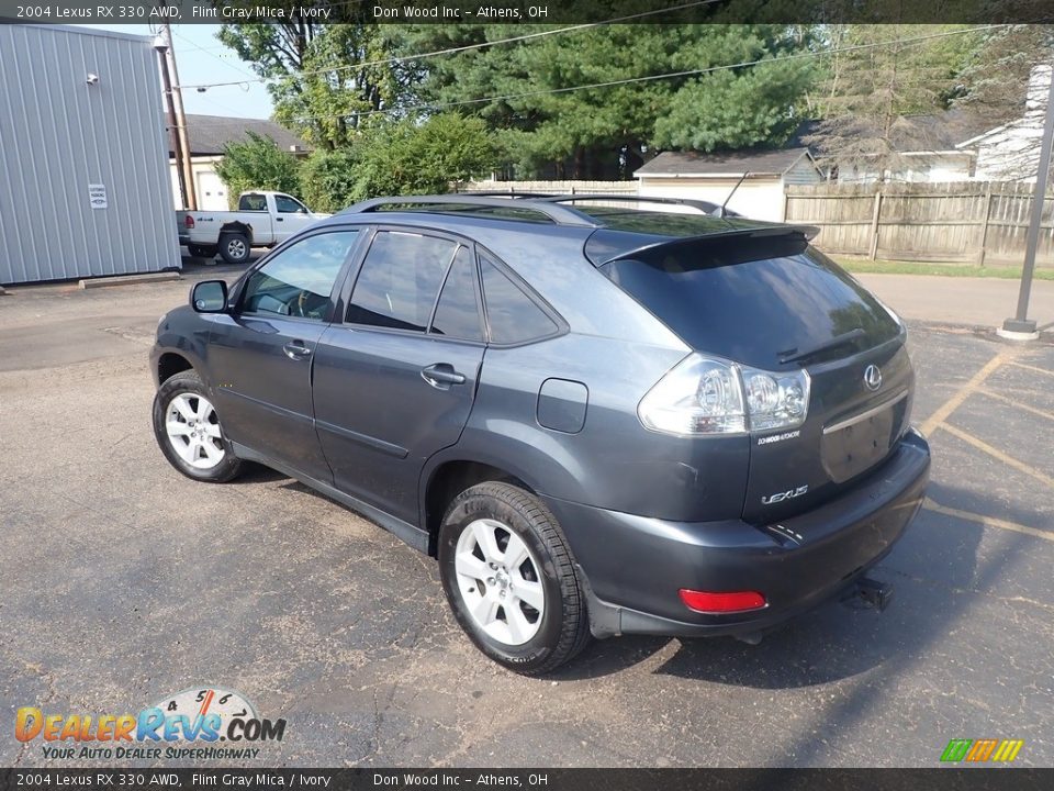 2004 Lexus RX 330 AWD Flint Gray Mica / Ivory Photo #10