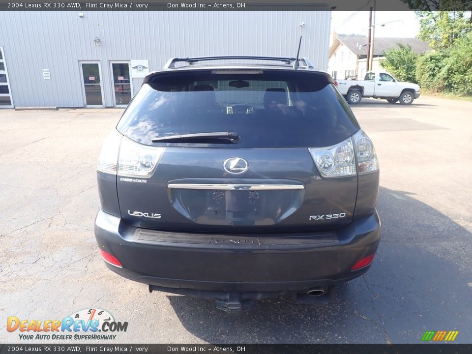 2004 Lexus RX 330 AWD Flint Gray Mica / Ivory Photo #11