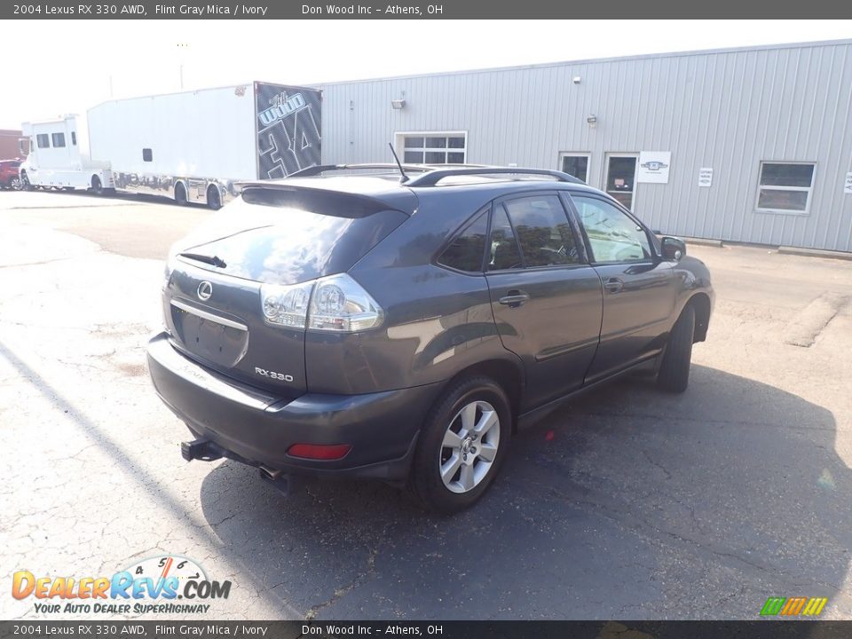 2004 Lexus RX 330 AWD Flint Gray Mica / Ivory Photo #12